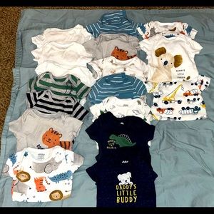 3-6 Month onesie bundle
